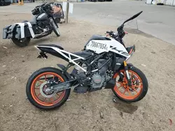 KTM salvage cars for sale: 2021 KTM 200 Duke