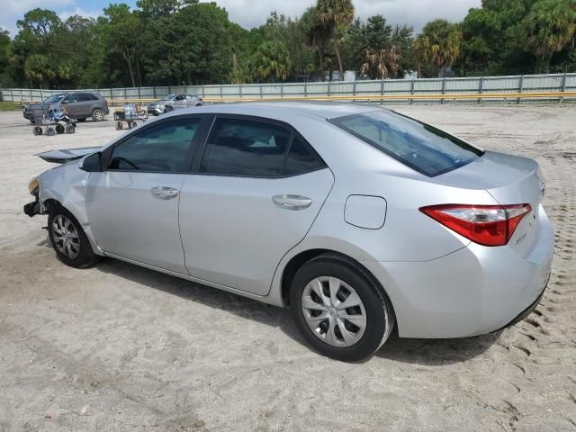 2015 Toyota Corolla L