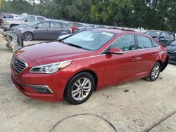 Salvage cars for sale at Ocala, FL auction: 2015 Hyundai Sonata SE