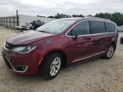 Salvage cars for sale at New Braunfels, TX auction: 2017 Chrysler Pacifica Touring L Plus