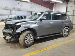 Salvage cars for sale at Mocksville, NC auction: 2017 Nissan Armada SV