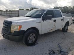 Salvage cars for sale from Copart New Braunfels, TX: 2009 Ford F150 Supercrew