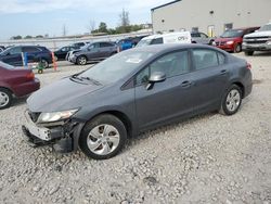 Salvage cars for sale at Appleton, WI auction: 2013 Honda Civic LX