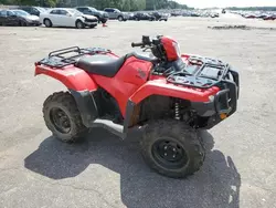 Salvage motorcycles for sale at Eight Mile, AL auction: 2021 Honda TRX520 FA