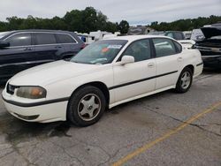 Chevrolet salvage cars for sale: 2002 Chevrolet Impala LS