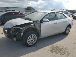 Salvage cars for sale at Orlando, FL auction: 2019 Toyota Corolla L