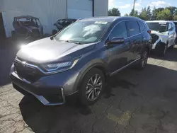 Salvage SUVs for sale at auction: 2021 Honda CR-V Touring