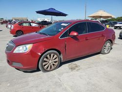 Salvage cars for sale from Copart Grand Prairie, TX: 2016 Buick Verano