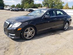 Salvage cars for sale at Finksburg, MD auction: 2013 Mercedes-Benz E 550 4matic