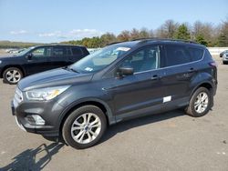 Vehiculos salvage en venta de Copart Brookhaven, NY: 2018 Ford Escape SEL