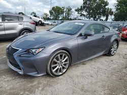 Salvage cars for sale at Riverview, FL auction: 2015 Lexus RC 350