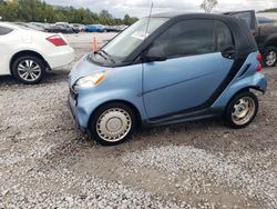 Salvage cars for sale at Hueytown, AL auction: 2013 Smart Fortwo Pure