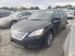 Salvage cars for sale at Sacramento, CA auction: 2015 Nissan Sentra S