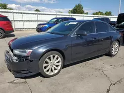 Carros salvage sin ofertas aún a la venta en subasta: 2013 Audi A4 Premium Plus