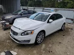 Salvage cars for sale at Seaford, DE auction: 2016 Volvo S60 Premier