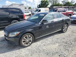 Mercedes-Benz Vehiculos salvage en venta: 2017 Mercedes-Benz C 300 4matic