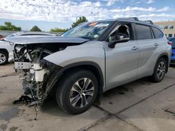 Toyota Vehiculos salvage en venta: 2022 Toyota Highlander Hybrid XLE