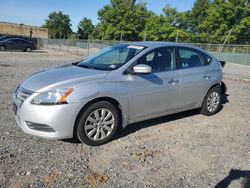 Salvage cars for sale at Baltimore, MD auction: 2015 Nissan Sentra S