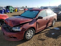 Salvage cars for sale from Copart Brighton, CO: 2016 Volkswagen Jetta S