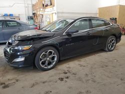 Chevrolet salvage cars for sale: 2019 Chevrolet Malibu RS