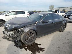 Salvage cars for sale at Kansas City, KS auction: 2016 Audi A7 Premium Plus