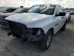 Salvage trucks for sale at Houston, TX auction: 2016 Dodge RAM 1500 ST