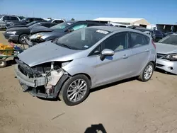 Salvage cars for sale at Brighton, CO auction: 2017 Ford Fiesta Titanium