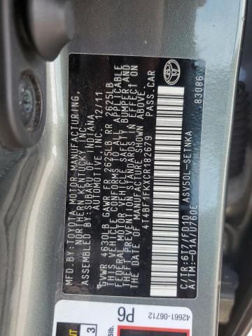 2012 Toyota Camry Base