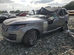 Salvage SUVs for sale at auction: 2021 Land Rover Range Rover HSE Westminster Edition