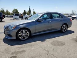 Salvage cars for sale at Rancho Cucamonga, CA auction: 2016 Mercedes-Benz E 350