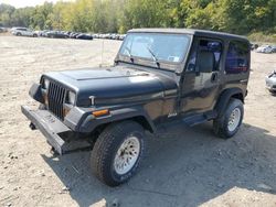 Salvage cars for sale at Marlboro, NY auction: 1992 Jeep Wrangler / YJ S