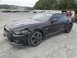 Salvage cars for sale at Concord, NC auction: 2016 Ford Mustang GT