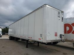 Salvage trucks for sale at Wilmer, TX auction: 2010 Wabash DRY Van