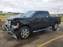 Salvage cars for sale at Woodhaven, MI auction: 2013 Ford F150 Super Cab