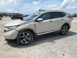 Honda Vehiculos salvage en venta: 2017 Honda CR-V Touring