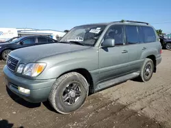 Salvage cars for sale from Copart San Diego, CA: 2002 Lexus LX 470