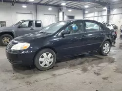 Toyota Vehiculos salvage en venta: 2008 Toyota Corolla CE