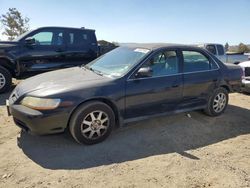 Honda Accord ex salvage cars for sale: 2002 Honda Accord EX