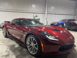 Salvage cars for sale at Littleton, CO auction: 2019 Chevrolet Corvette Grand Sport 2LT