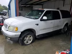 Salvage cars for sale from Copart Mebane, NC: 2002 Ford F150 Supercrew