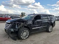 Cadillac salvage cars for sale: 2016 Cadillac Escalade Platinum