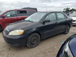 Salvage cars for sale at Riverview, FL auction: 2007 Toyota Corolla CE