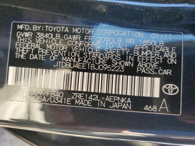 2011 Toyota Corolla Base