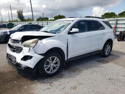 Salvage cars for sale at Miami, FL auction: 2016 Chevrolet Equinox LT