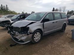 Salvage cars for sale at Bowmanville, ON auction: 2020 Dodge Grand Caravan SE