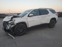 Salvage cars for sale at Wilmer, TX auction: 2021 Chevrolet Traverse RS