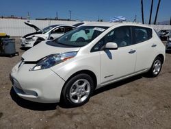 Salvage cars for sale at Van Nuys, CA auction: 2014 Nissan Leaf S