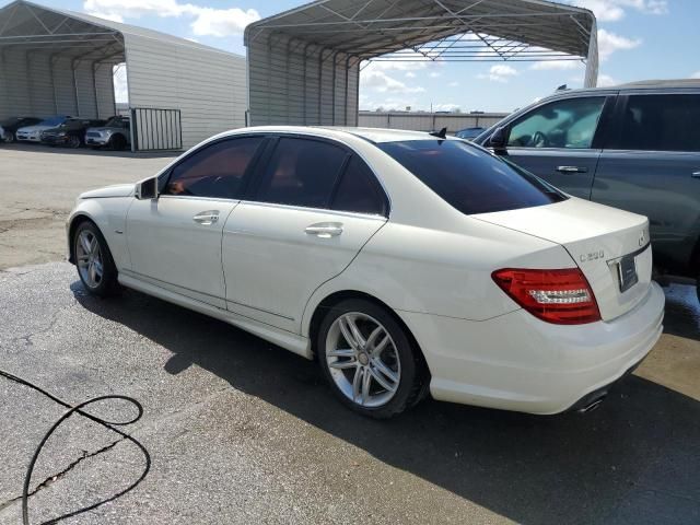 2012 Mercedes-Benz C 250