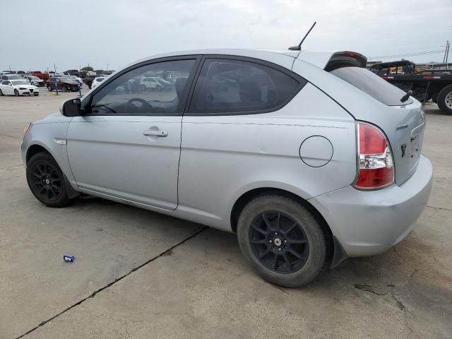 2010 Hyundai Accent Blue