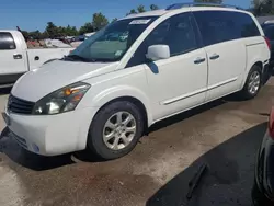 Nissan salvage cars for sale: 2008 Nissan Quest S